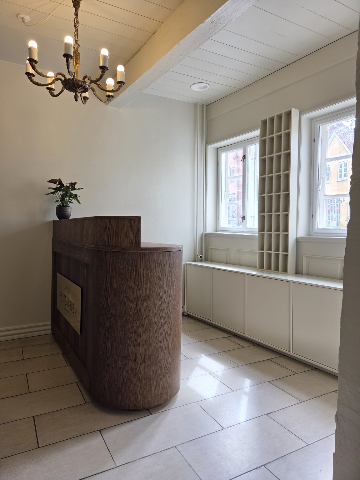 Hotel Postgaarden · Mariager · detalje 1